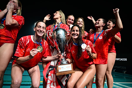 Ολυμπιακός: Η απονομή του Champions League στις ερυθρόλευκες