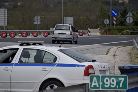Καραμπόλα στην εθνική οδό Κορίνθου-Τριπόλεως: Τραυματίες και μεγάλες καθυστερήσεις