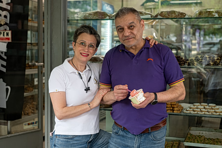Στο Saray για παγωτό και πολίτικες γεύσεις