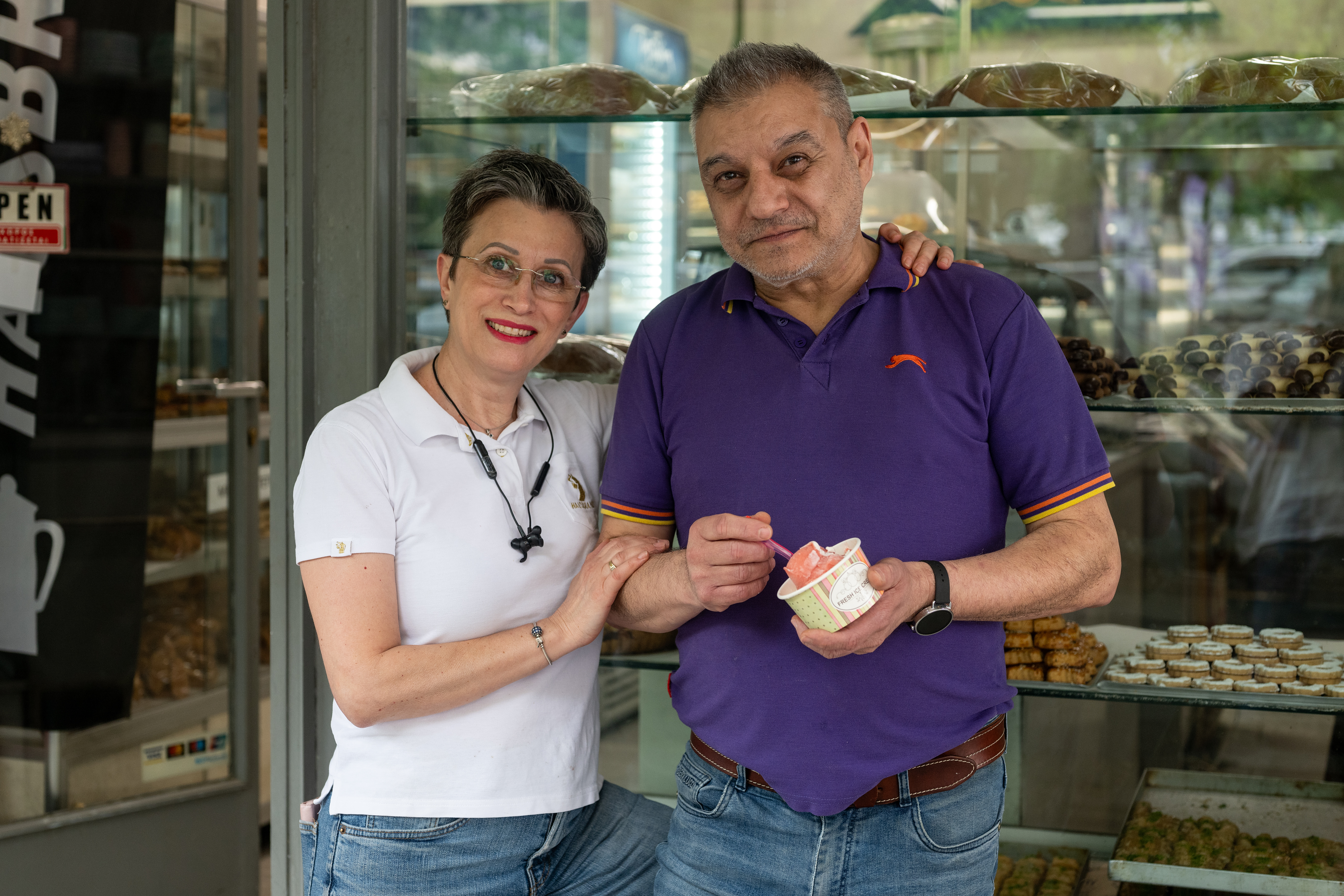 Στο Saray για παγωτό και πολίτικες γεύσεις