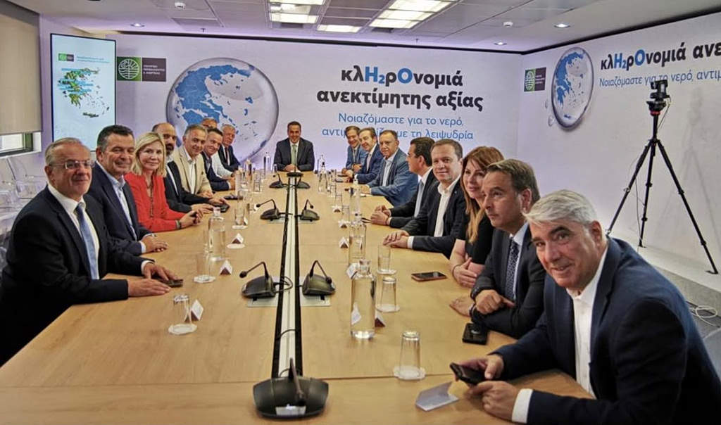 «Το νερό είναι στρατηγικής σημασίας δημόσιο αγαθό» – Νέα έργα 16,6 εκατ. για τη λειψυδρία