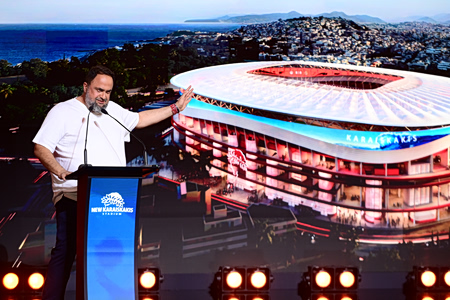 Βαγγέλης Μαρινάκης για το νέο Γ. Καραϊσκάκης: «Θα γίνει το δικό μας Θέατρο των Ονείρων»