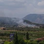 Φωτιά κοντά σε σπίτια στην Παλλήνη: Ήχησε 112