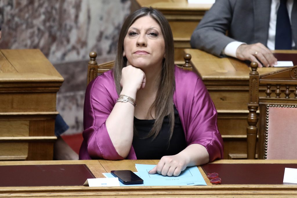 Κωνσταντοπούλου: Ένταση εκτός ορίων στη Βουλή – Κάλεσε τo 100 για βουλευτές της ΝΔ
