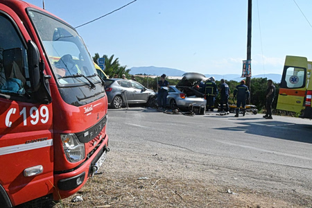 Χαλκιδική: Στη ΜΕΘ η 7χρονη που επέζησε του τροχαίου