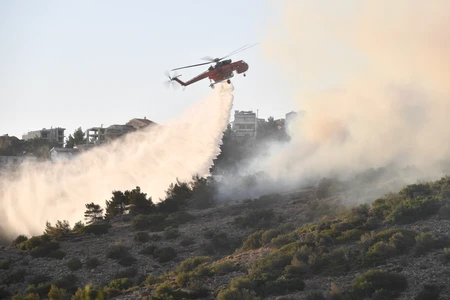 Φωτιά στον Κίσσαμο: Σηκώθηκαν εναέρια μέσα, ήχησε το 112