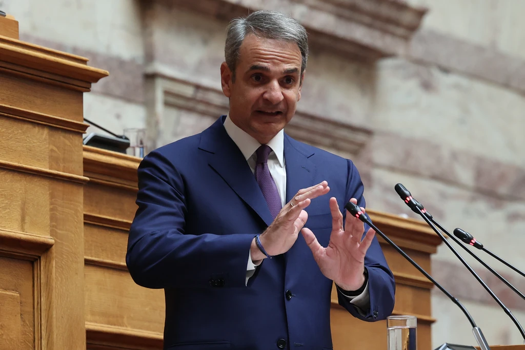 Live η ομιλία Μητσοτάκη στη συνεδρίαση της Κοινοβουλευτικής Ομάδας της ΝΔ