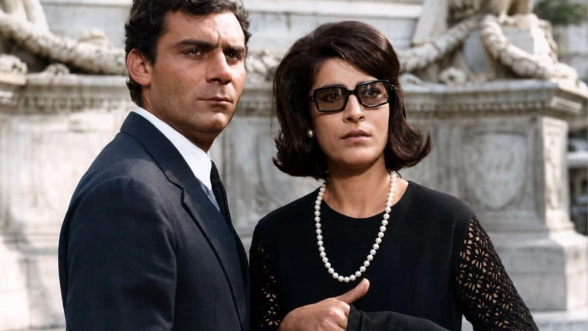 The look: Τζιάν Μαρία Βολοντέ και Ειρήνη Παπά στην ταινία “A ciascuno il suo” του 1967