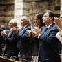 Προεκλογικό «μασάζ» Μητσοτάκη στους βουλευτές στην ΚΟ της ΝΔ -Υποχώρηση στο «ασυμβίβαστο»