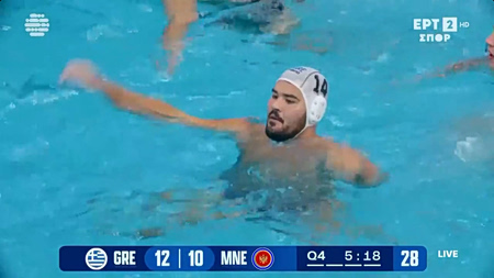 World Cup Πόλο, Ελλάδα – Μαυροβούνιο 14-13: Πρόκριση-θρίλερ στην 4άδα