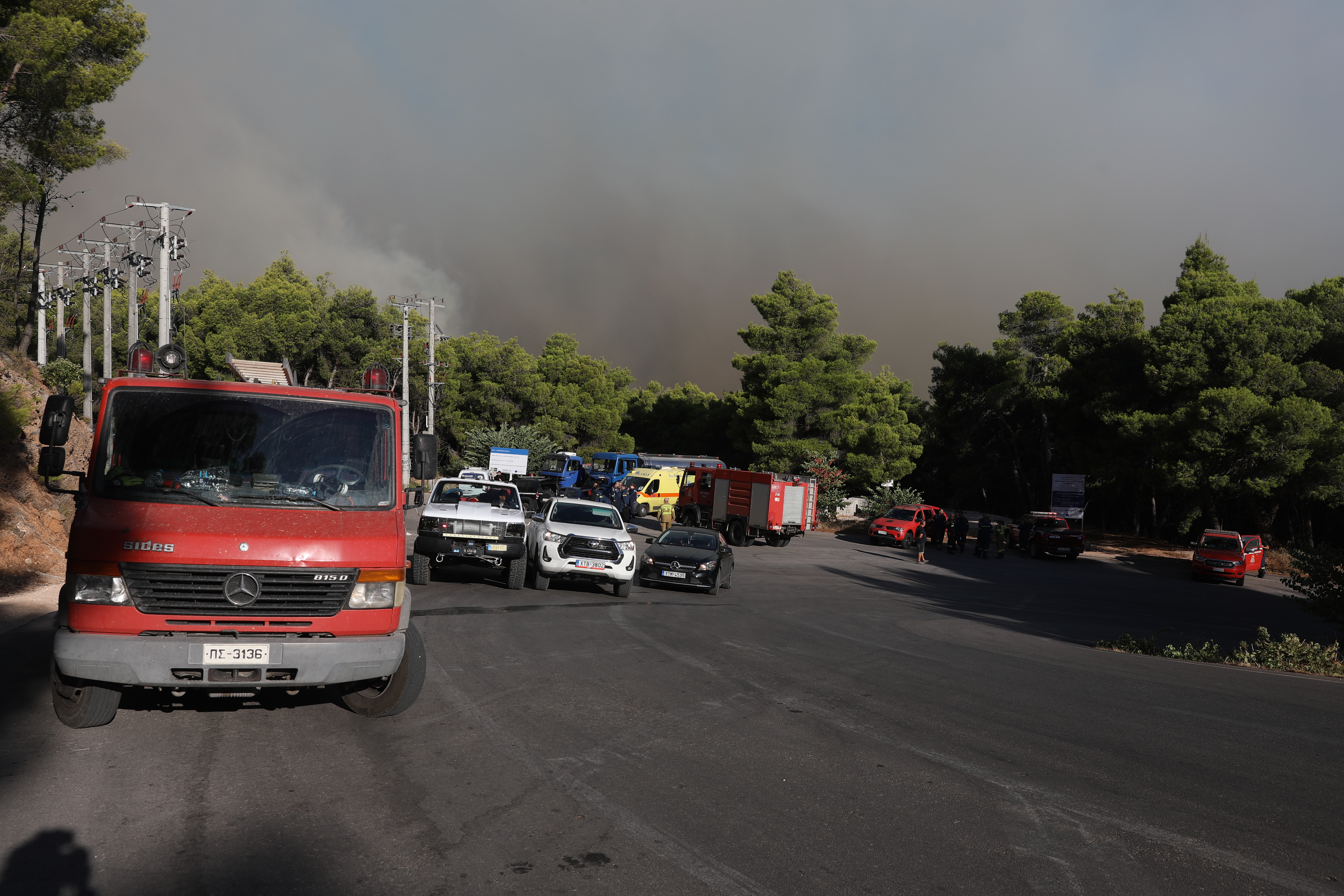 Πώς η εναέρια θερμική κάμερα εντοπίζει τις νέες εστίες στο Πόρτο Γερμενό