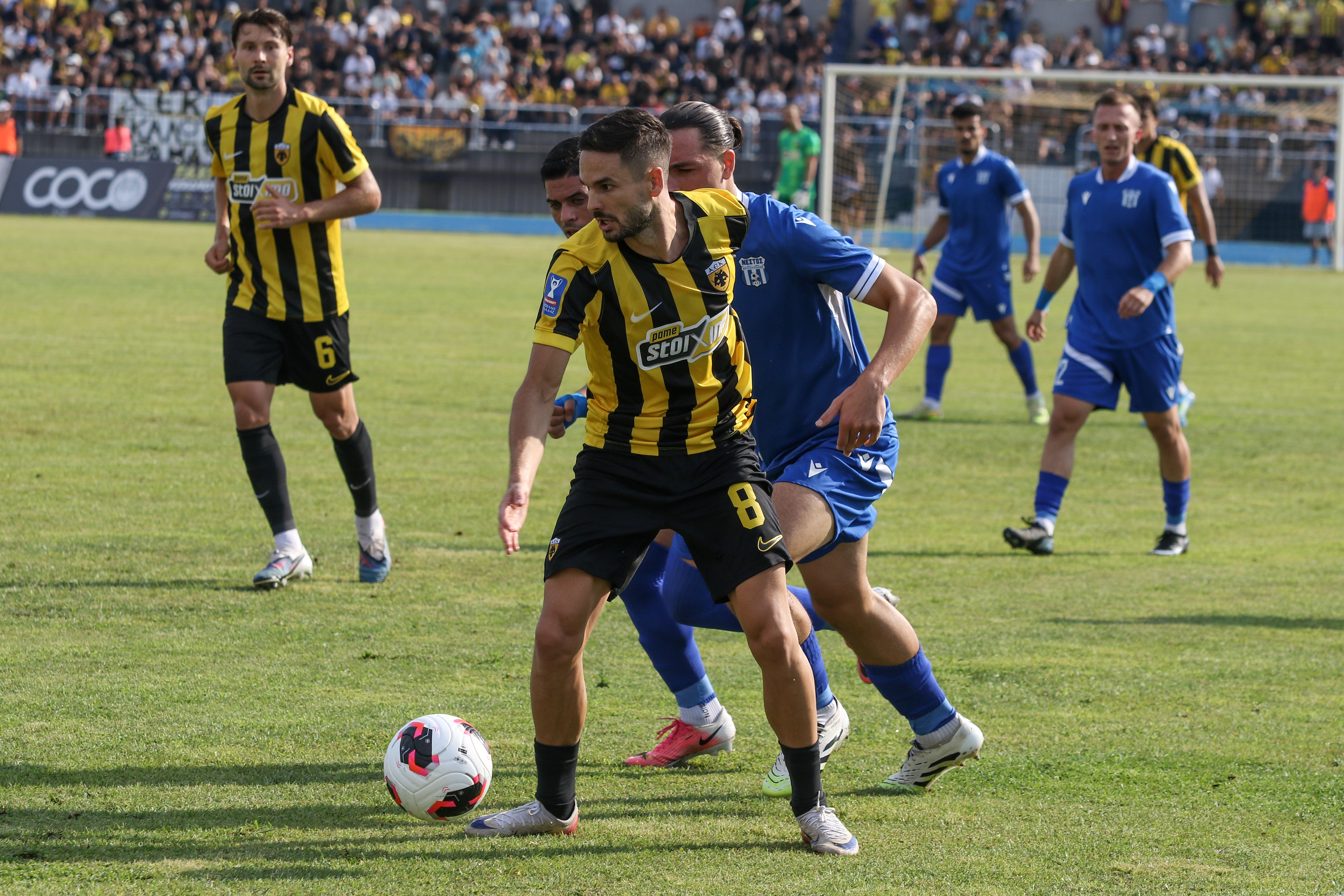 Νέστος Χρυσούπολης – ΑΕΚ 0-2: Νικηφόρα πρεμιέρα στο Κύπελλο με Ζίνι και Γκεοργκίεφ