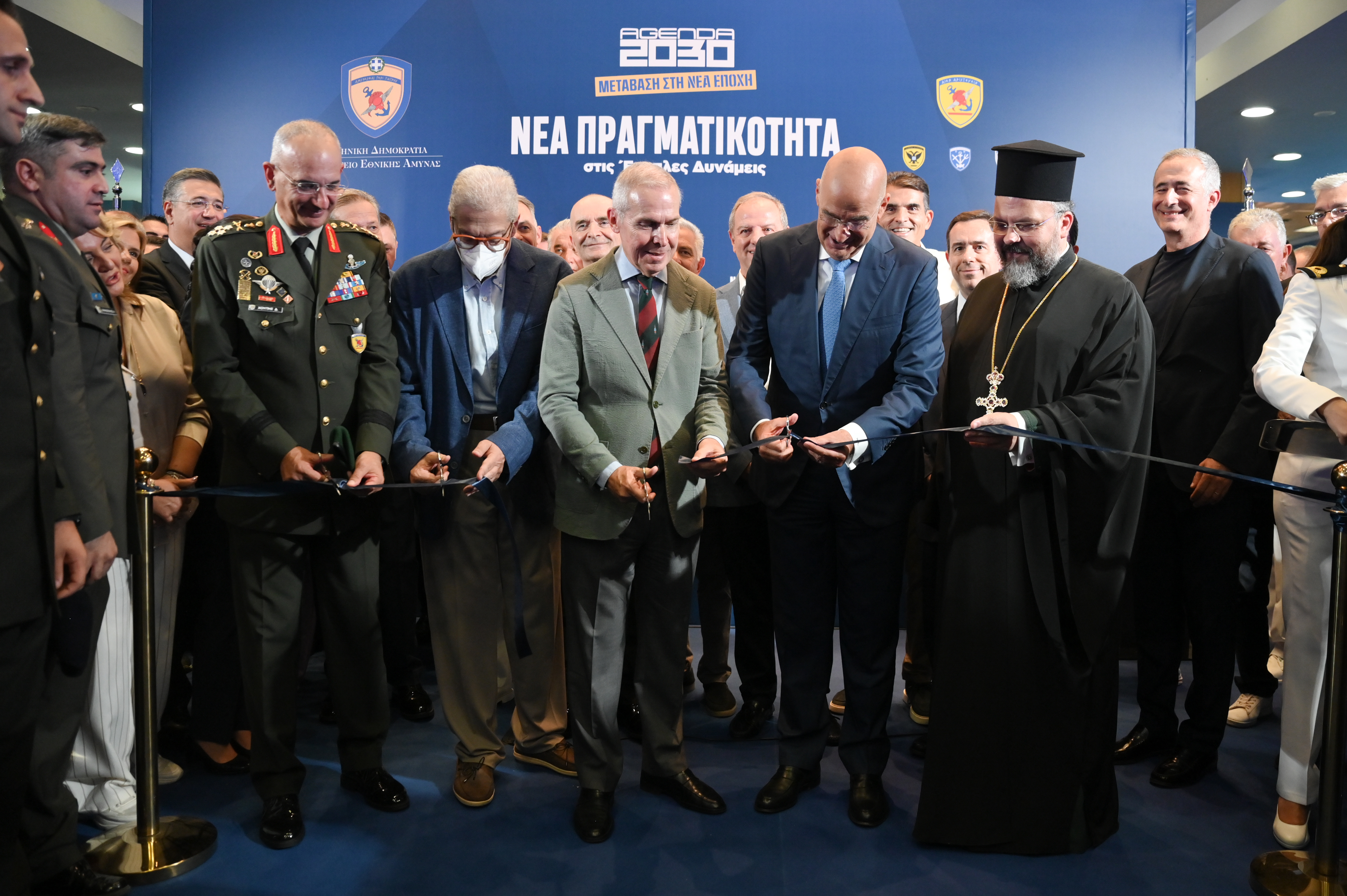 Εγκαίνια του Περιπτέρου του ΥΠΕΘΑ στην έναρξη της 90ης ΔΕΘ – Οι προτεραιότητες Δένδια