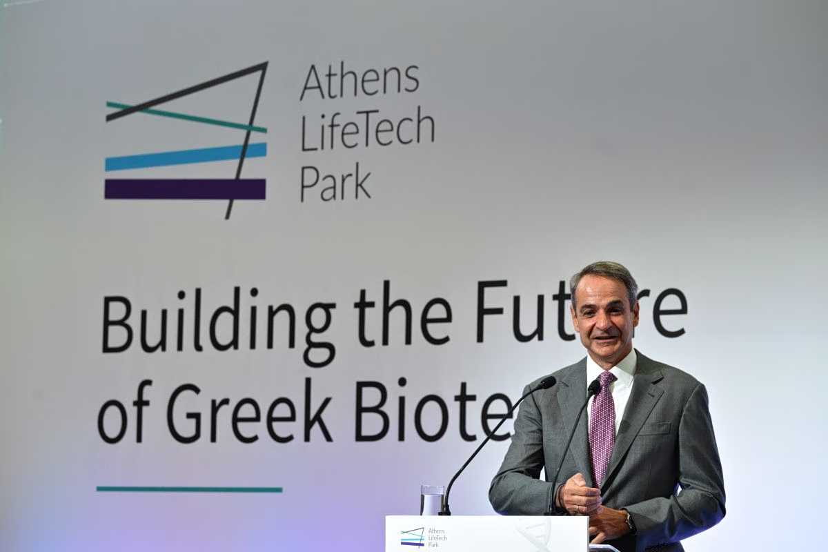 Μητσοτάκης: «Εικόνα από το μέλλον» το Athens LifeTech Park