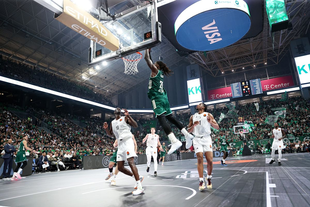 Παναθηναϊκός - Βιλερμπάν 102-79: Πρώτη «κατοστάρα» και περίπατος για τους Πράσινους