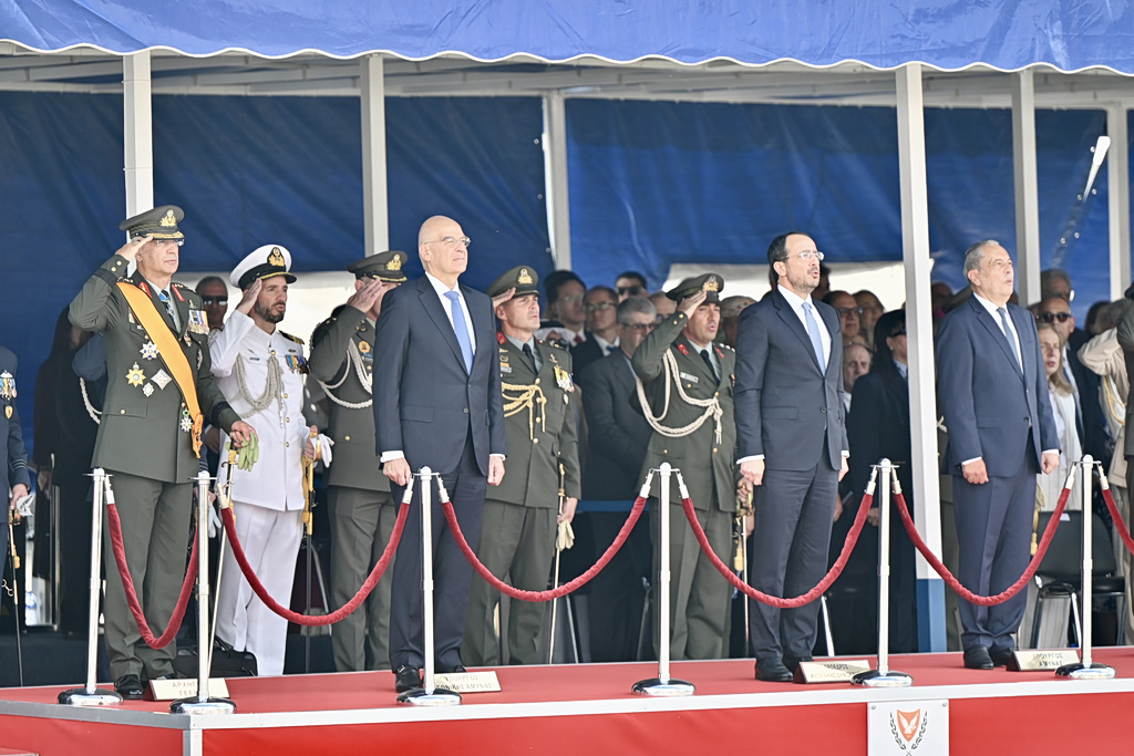 Δένδιας από Κύπρο: Ηχηρό μήνυμα αποτροπής σε Τουρκία – «Η Ελλάδα ήταν, είναι και θα είναι εδώ»