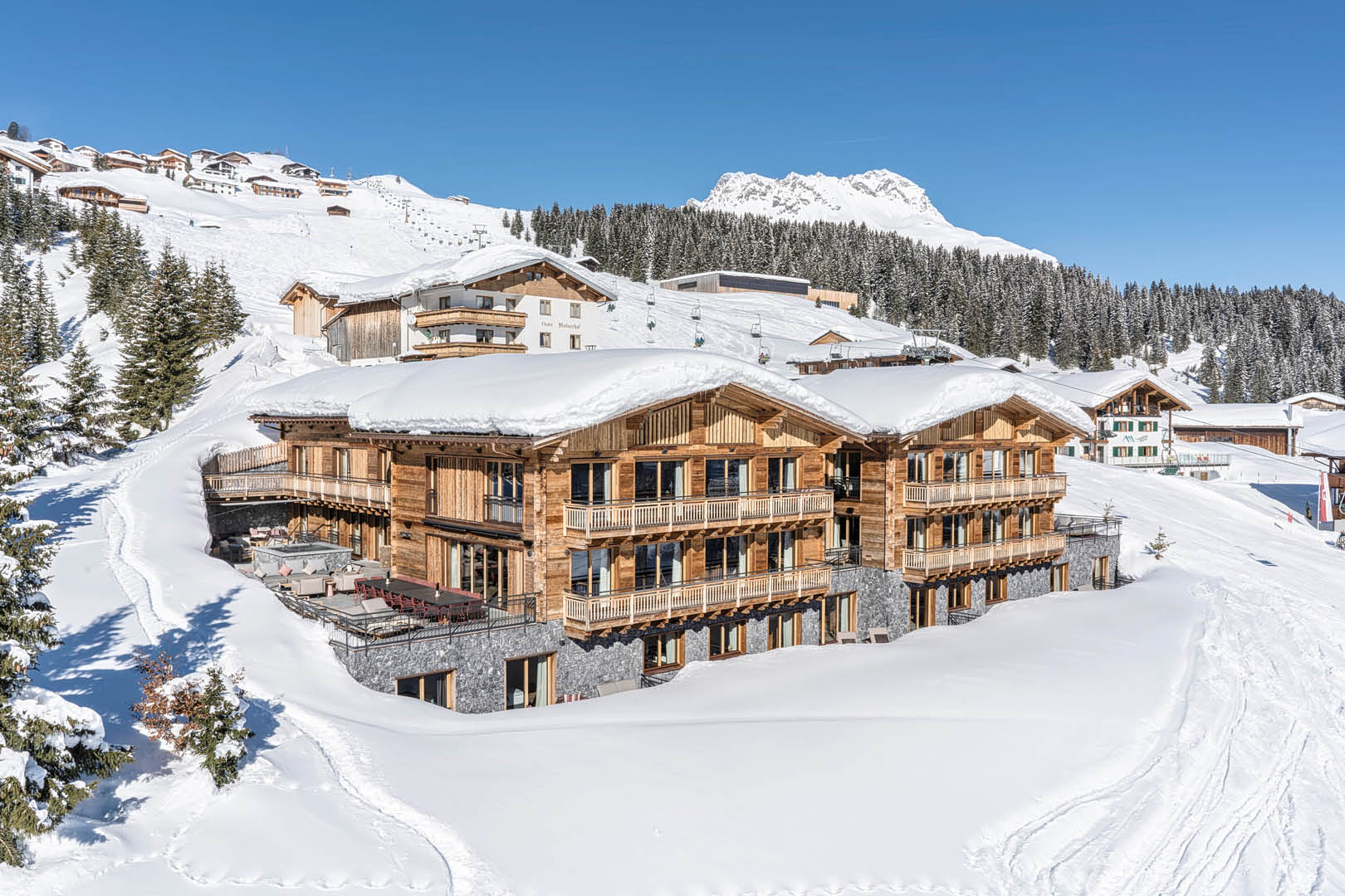 Τα chalets της ορεινής πολυτέλειας